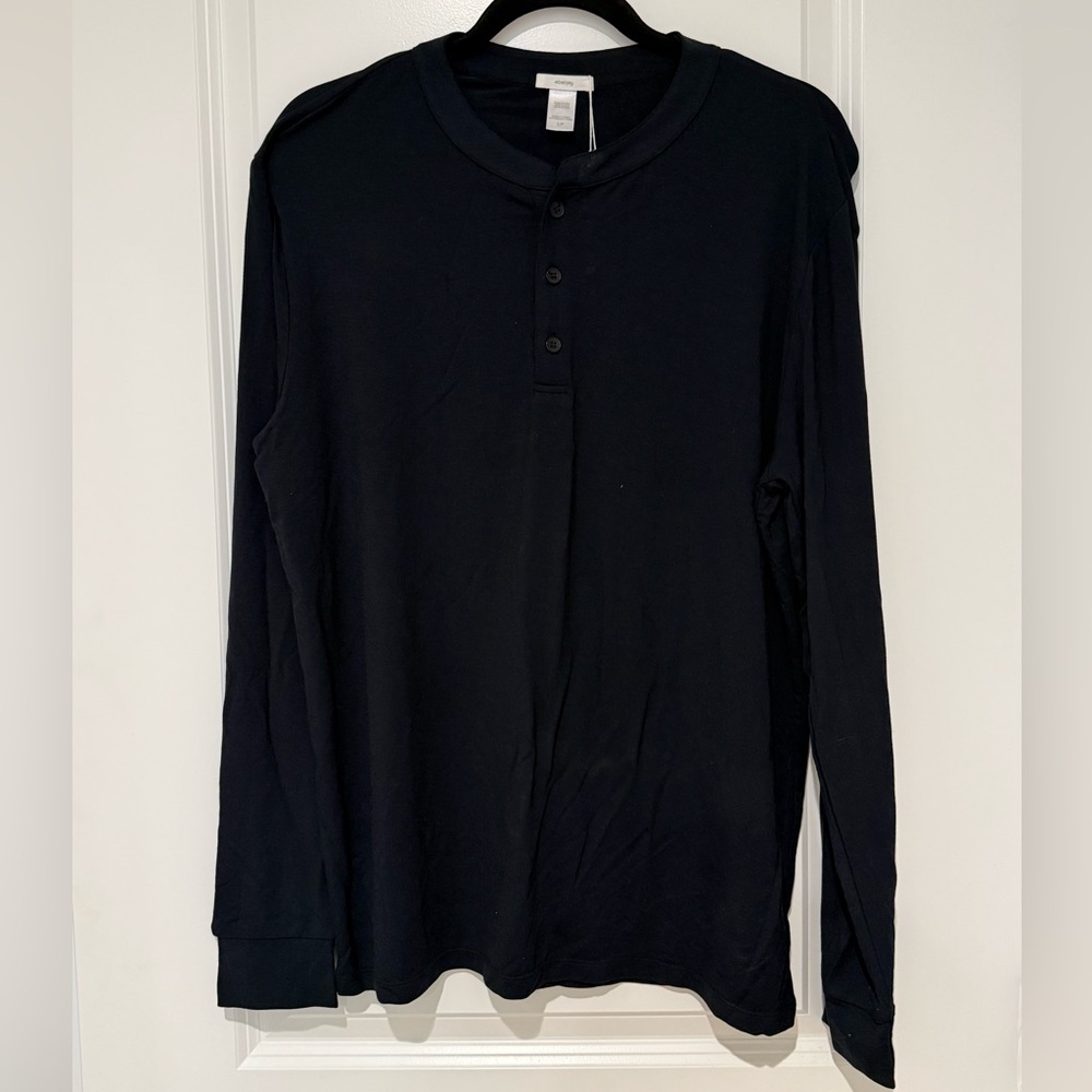 Eberjey The Henry Long Sleeved PJ Top